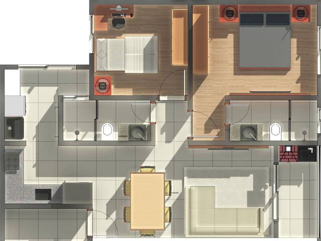 #945 - Apartamento para Venda em Pouso Alegre - MG