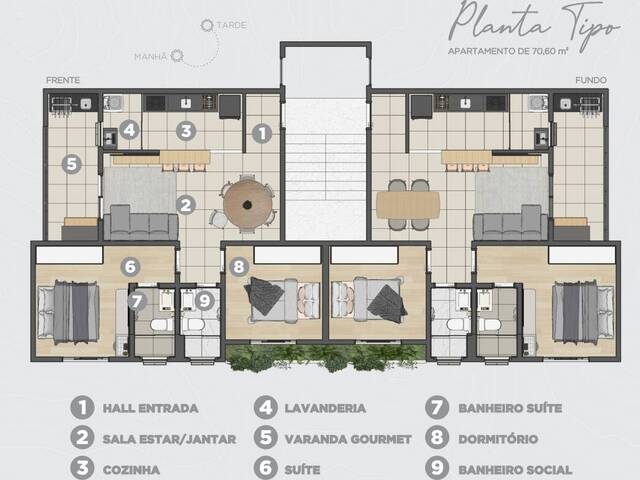 #1582 - Apartamento para Venda em Pouso Alegre - MG - 2