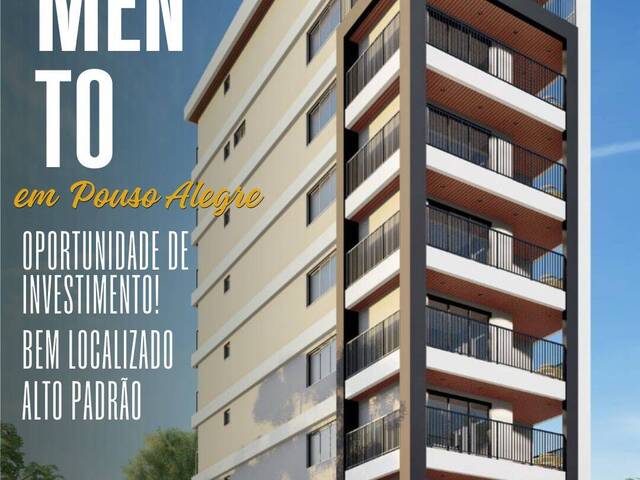 #1615 - Apartamento para Venda em Pouso Alegre - MG - 1