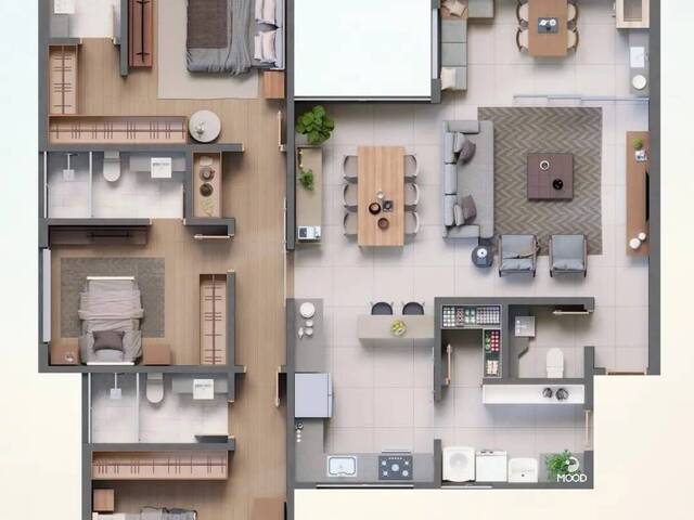 #1617 - Apartamento para Venda em Pouso Alegre - MG - 2