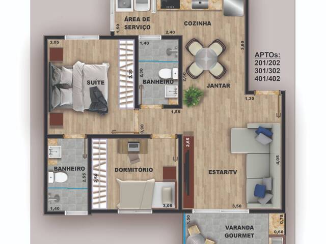 Apartamento para Venda em Pouso Alegre - 4
